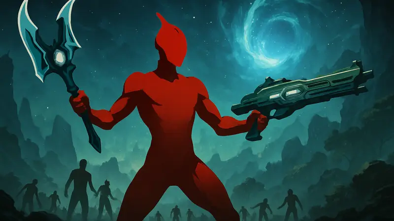 Оружие Sirius и Orion из игры Warframe с фокусом на Celestial Clash билд