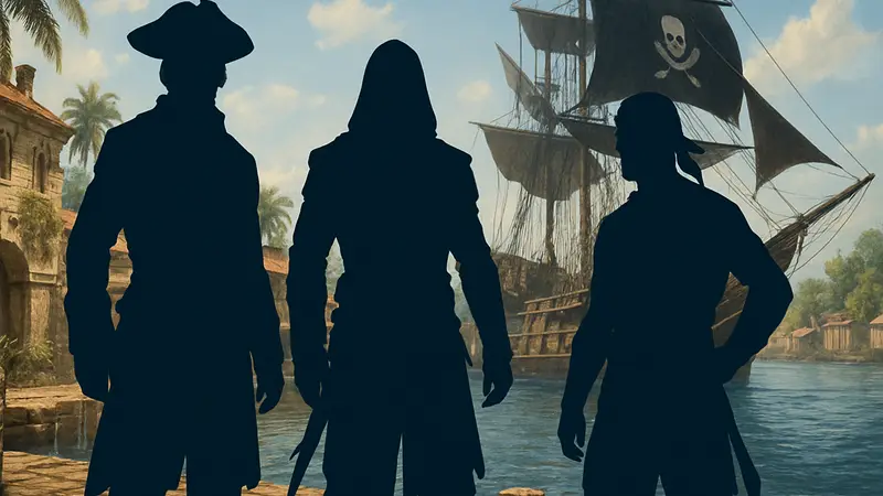 Трое новых членов экипажа Эдварда Кенуэя в Assassin's Creed Black Flag Resynced