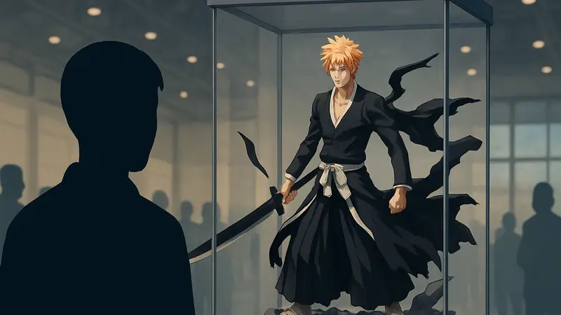 Коллекционная фигурка Ичиго Куросаки из аниме Bleach