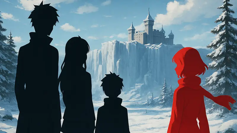 Главные герои аниме Koori no Jouheki (Ледяные валы), анонс актеров озвучки.