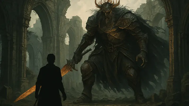 Боссы FromSoftware: иллюстрация самого несправедливого и сложного врага в играх Souls-like