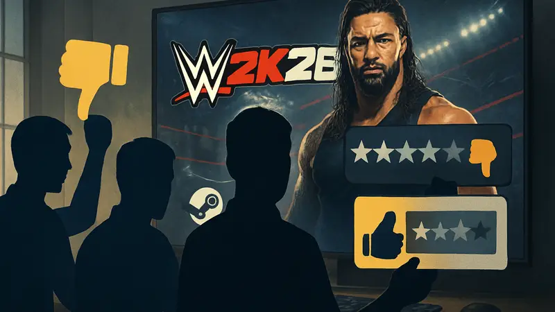 Игроки массово снижают рейтинг WWE 2K26 в Steam из-за микротранзакций