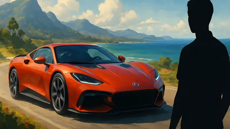 Обложка Forza Horizon 6 с изображением спорткара на фоне живописного пейзажа.