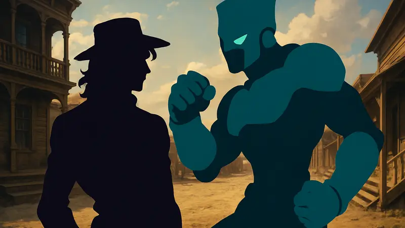 Дио Брандо и Стенд The World из JoJo's Bizarre Adventure: Steel Ball Run