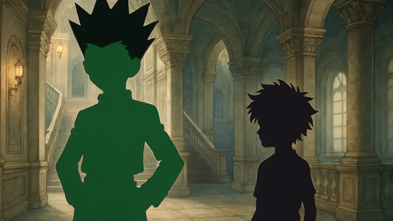 Обложка манги Hunter x Hunter 39 том, персонажи Гон и Киллуа, аниме Hunter x Hunter