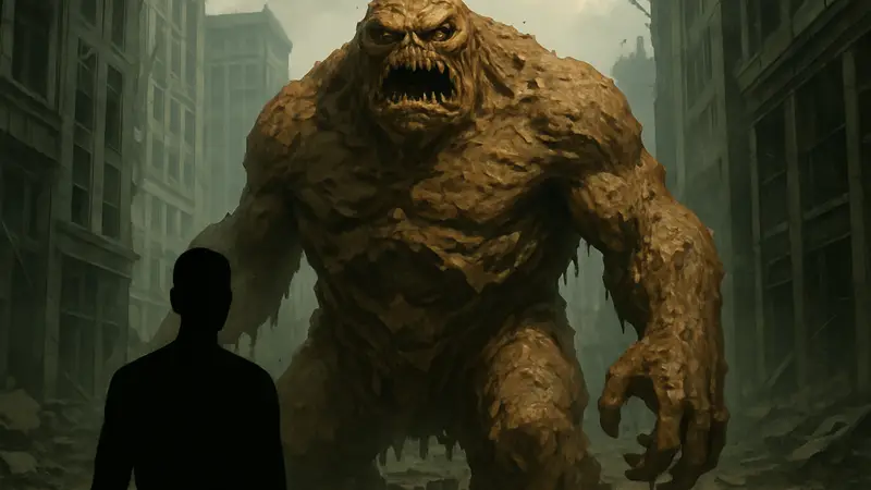 Новый пугающий дизайн персонажа Глиноликого из вселенной DC