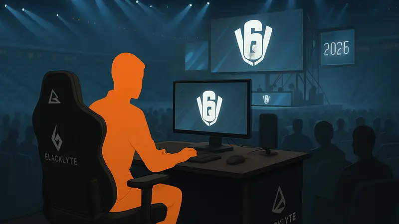 Игровая мебель Blacklyte на киберспортивном турнире Six Invitational 2026