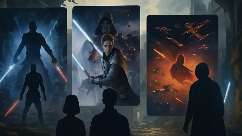 Обложки амбициозных игр по Star Wars, менявших историю франшизы и геймплей.