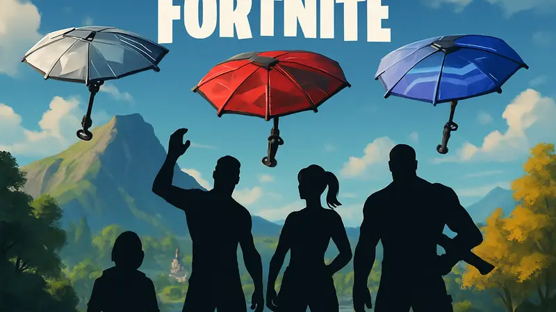 Fortnite: Бесплатные глайдеры 'Brella в Акте III. Игровые награды.