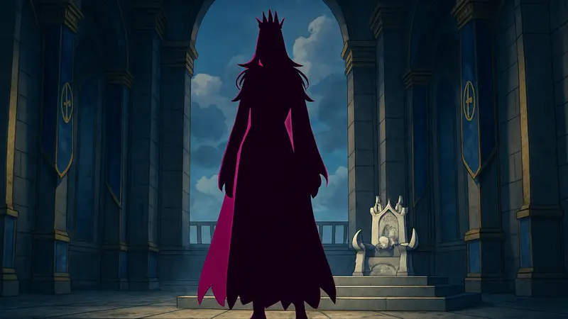 Персонаж Иму Нерона из One Piece, показанный с раскрытием пола.