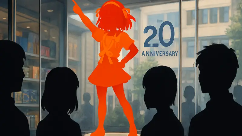 Фигурка Харухи Судзумии от Good Smile Company, посвященная 20-летию аниме