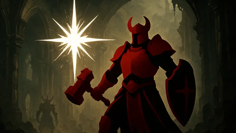 Паладин из дополнения Lord of Hatred для Diablo 4, показывающий свои уникальные способности и новый дизайн.