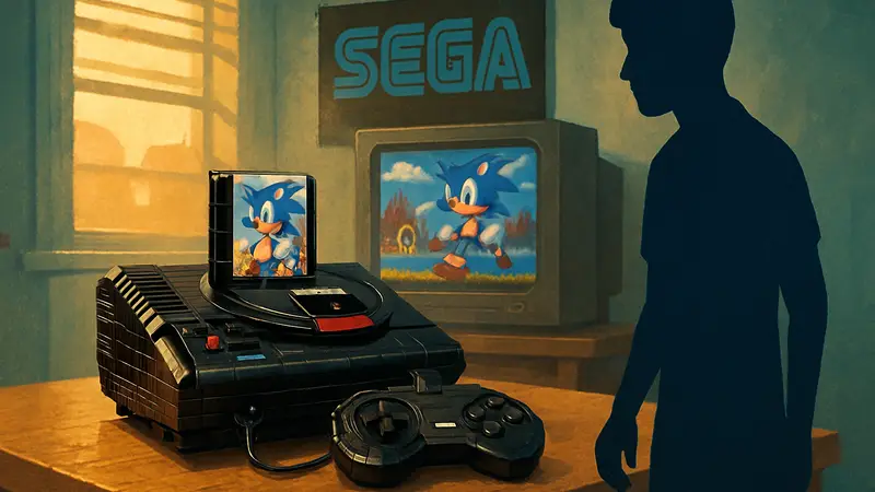 Конструктор LEGO SEGA Mega Drive/Genesis в ретро-стиле для коллекционеров