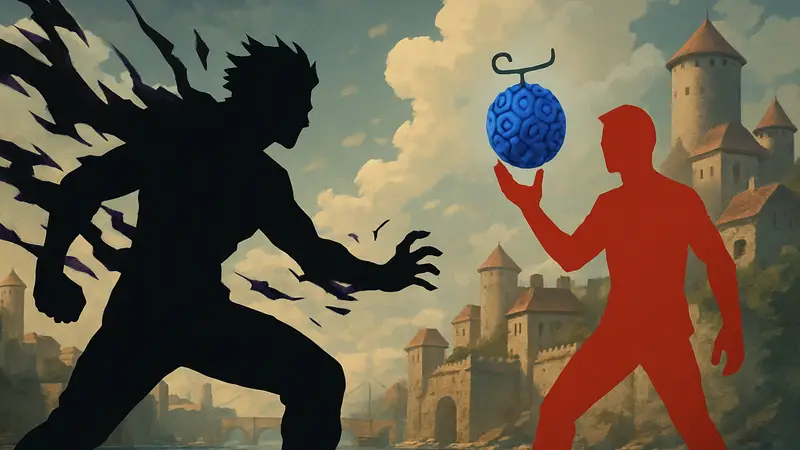 Энергия Хаки и Дьявольские фрукты в мире One Piece, противостояние сил