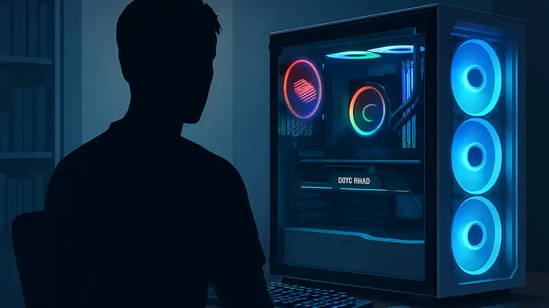 Игровой ПК iBUYPOWER RDY Y70 R17 с подсветкой.