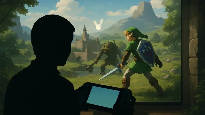 Геймплей ремейка Zelda Ocarina of Time на Nintendo, утечка