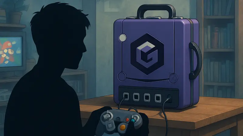 Моддинг GameCube: портативный игровой чемодан, ретро консоль Nintendo