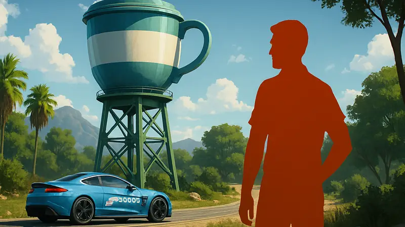 Коллекционный предмет "Tanks for the Coffee" в Forza Horizon 6, скриншот