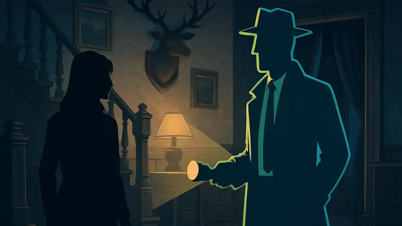 Обложка бесплатной игры The Darkside Detective: A Fumble in the Dark в Epic Games Store.