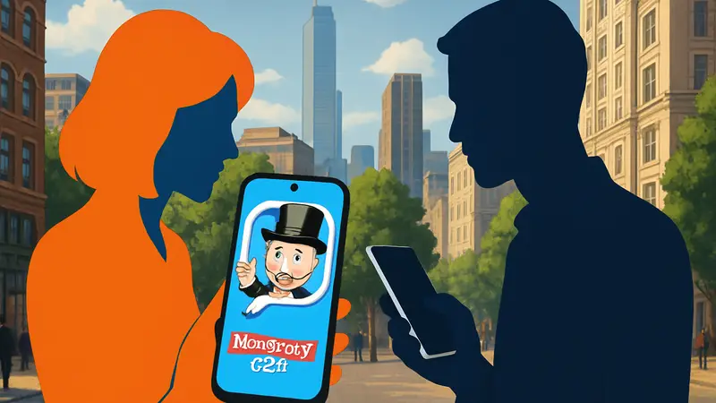Запуск Monopoly Go! Chat на iOS и Android в США.