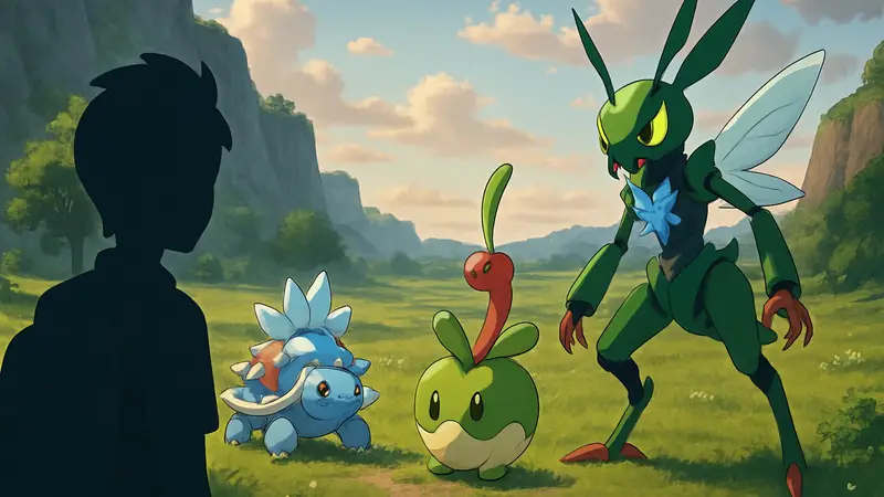 Игровой скриншот из Pokemon Champions, показывающий новых покемонов или элементы обновления