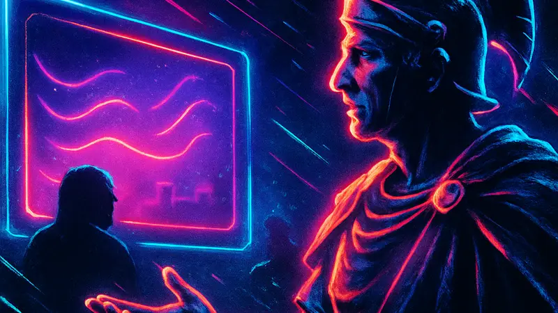 Кадр из фильма "Всемирная история, часть 1" с Мелом Бруксом, символизирующий его популярность на HBO Max.
