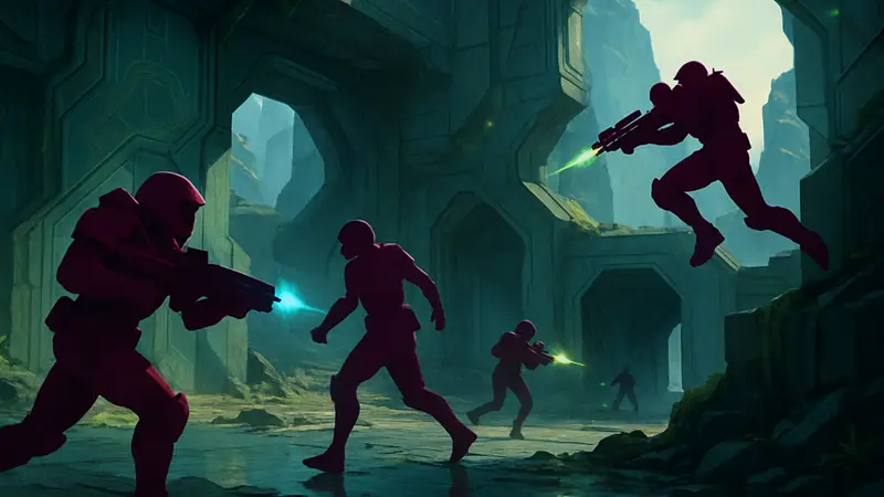 Кадр из игры Marathon от Bungie, демонстрирующий динамичный геймплей экстракшн-шутера