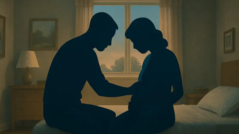 Кадр из анимационного фильма Disney "Versa", с эмоциональной сценой и титрами.