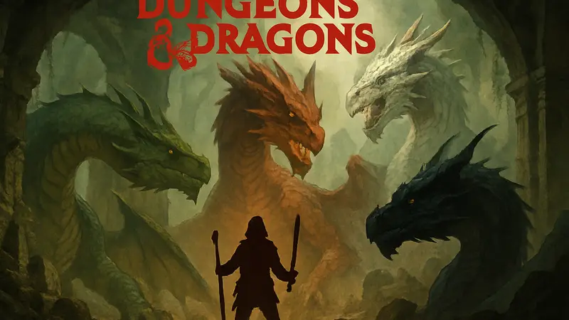 Обложка нового комикса Dungeons & Dragons с драконами