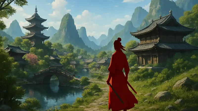 Скриншот из игры Where Winds Meet, демонстрирующий новые локации третьего сезона