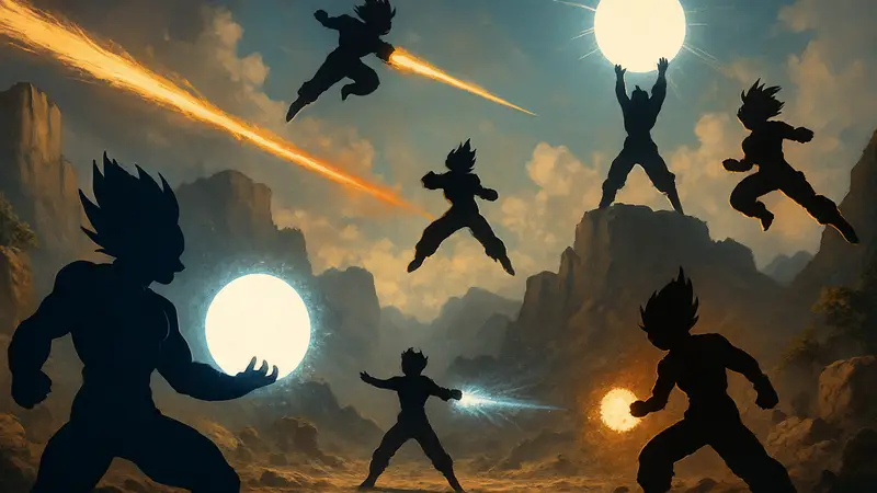Веджета и другие персонажи Dragon Ball, использующие мощные техники. Топ сильнейших атак.