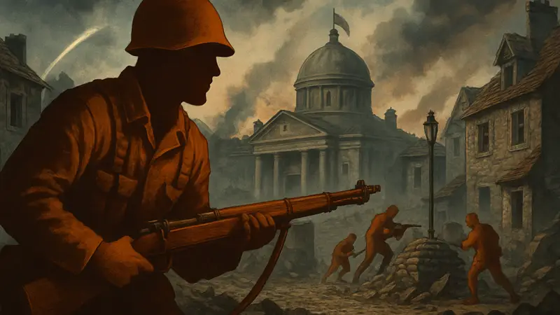 Обложка фанатского ремейка Medal of Honor Retro Remake для ПК, военный шутер в стиле 90-х.