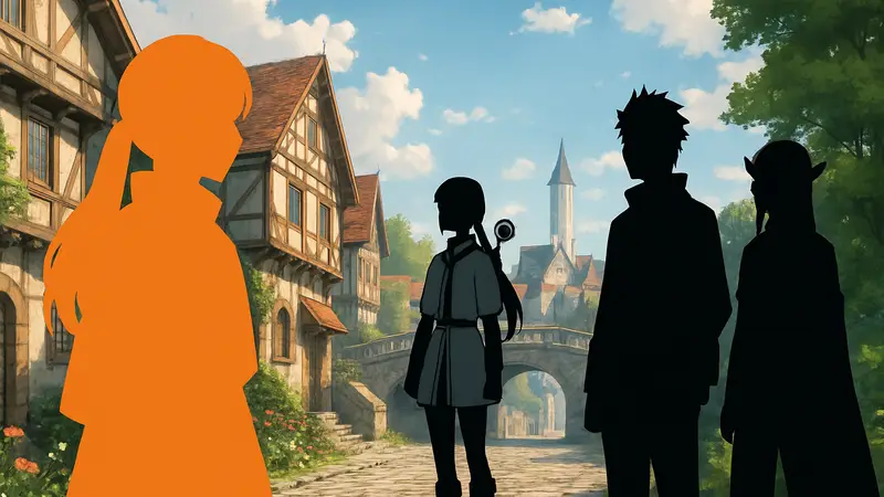 Иллюстрация к одному из ожидаемых аниме весеннего сезона 2026 года, которое может превзойти Frieren, с яркими персонажами.