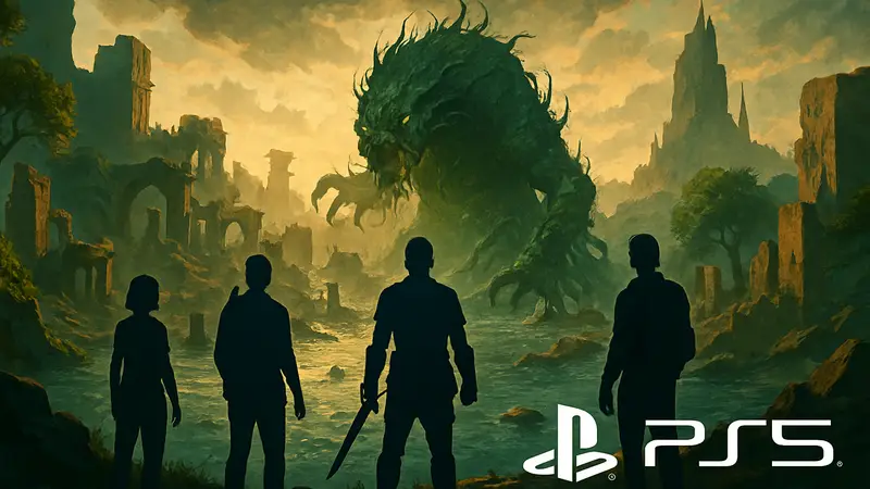 Геймплей Tides of Annihilation на Gamescom, логотип PS5