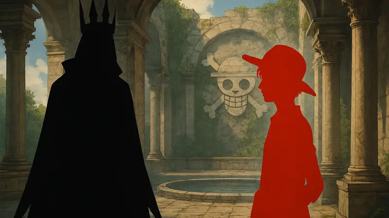 Нерона Иму и Джой Бой из One Piece, иллюстрация к манге.