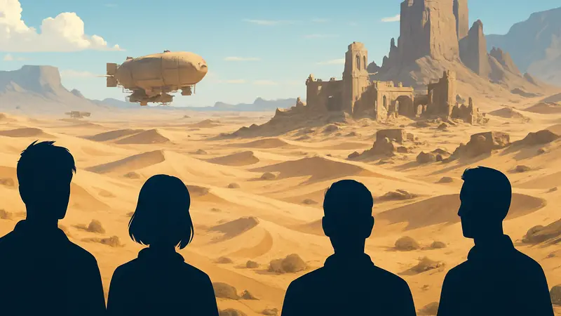 Фанаты ждут дату выхода Sand, игровой скриншот с пустыней