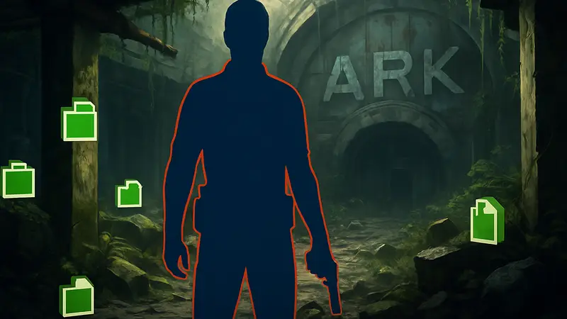 Местоположение скрытых файлов в локации ARK в игре Resident Evil Requiem