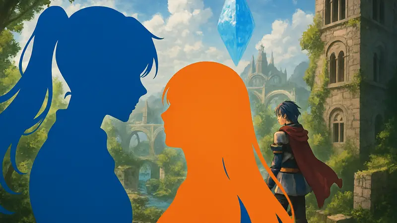 Обложка игры EXSTETRA, JRPG с PS Vita, выходящей в ремастере на PS5, с изображением аниме-девушек.
