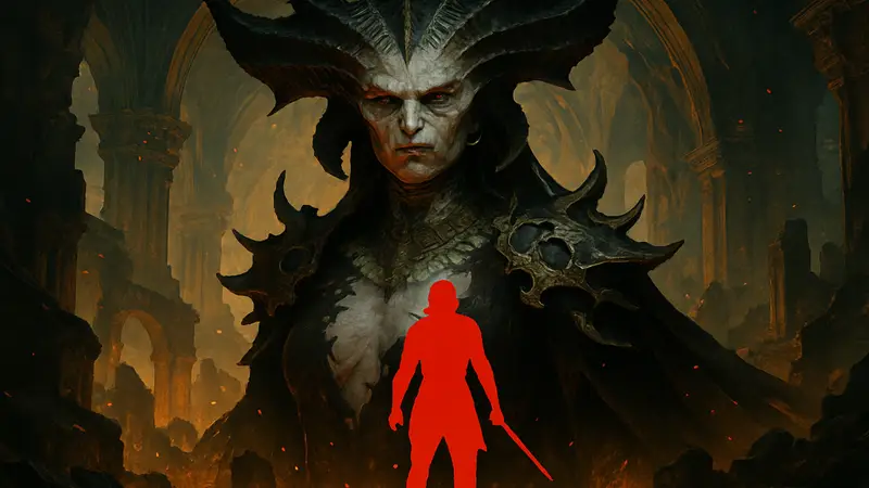Обложка журнала PC Gamer с изображением Diablo 4 Lord of Hatred
