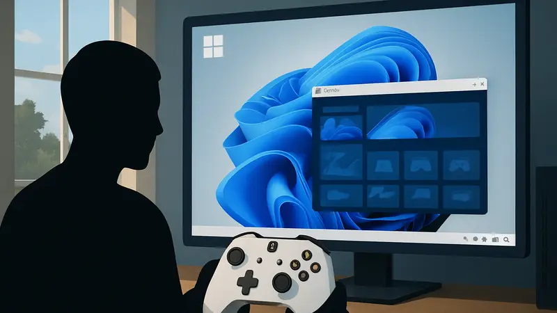 Windows 11 Xbox Mode, геймпад Xbox, операционная система Microsoft, игровой режим на ПК