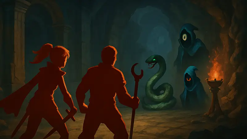 Игровой скриншот Slay the Spire 2, демонстрирующий элементы кооперативного геймплея