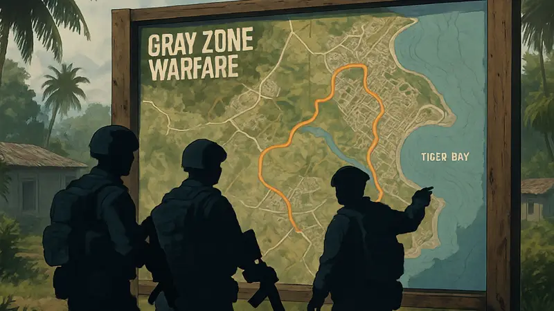 Карта Tiger Bay и прохождение квеста UNLRA в Gray Zone Warfare.