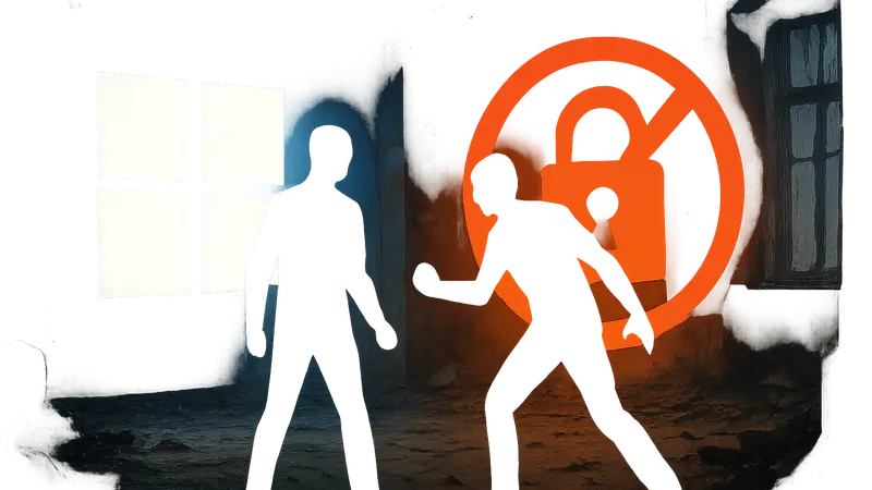 Логотип Windows 11 и GOG, символизирующие конфликт со старыми играми и DRM.