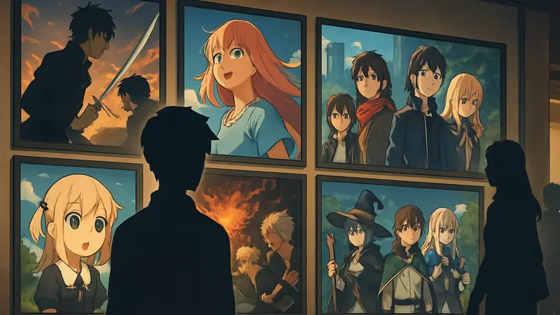 Аниме персонажи, постеры из новых аниме весны 2026, сцены из аниме-сериалов