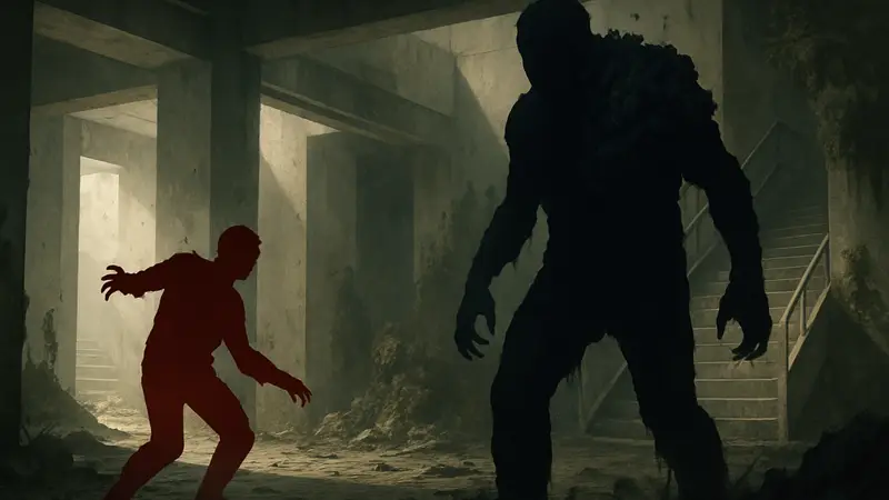 Враги Шум и Плесень из игры CONTROL Resonant, выглядящие более опасными