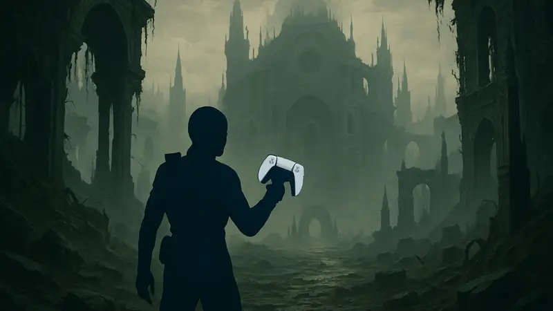 Геймплей Saros на PS5, локация Каркоза, шутер от третьего лица