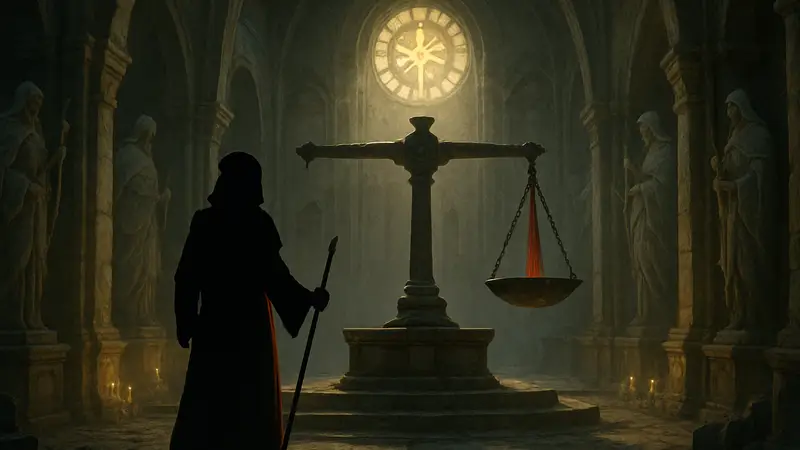 Загадка Ратмы «Вес клинка» в Diablo 4 в Храме Света