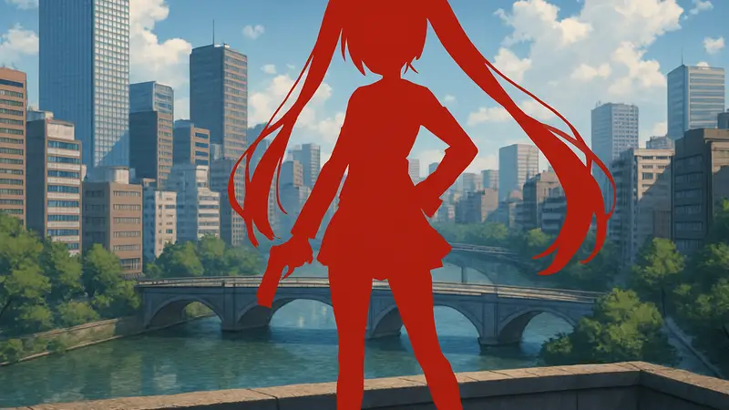 Ключевой постер короткого аниме Hidan no Aria, посвященного 15-летию франшизы.