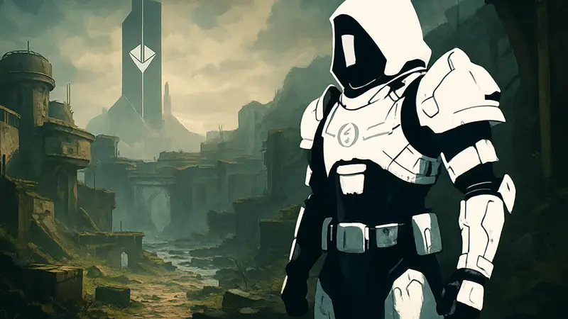 Броня Седьмого Серафима в Destiny 2 на персонаже Стража