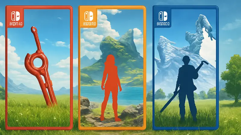 Обложки Xenoblade Chronicles 1, 2, 3 в версии для Nintendo Switch 2